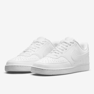 NIKE Court Vision Next Nature Low Top Men's Shoes Sneakers White US 8 Org $80